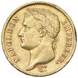 obverse: FRANCIA, Napoleone I - 40 Franchi, 1811