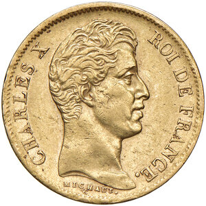 obverse: FRANCIA, Carlo X - 40 Franchi, 1830