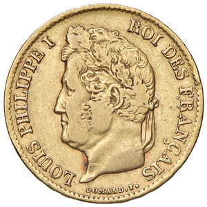 obverse: FRANCIA, Luigi Filippo I - 40 Franchi, 1834