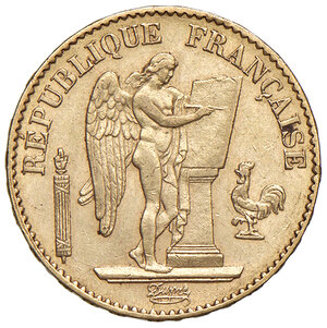 obverse: FRANCIA, Terza Repubblica - 20 Franchi, 1876