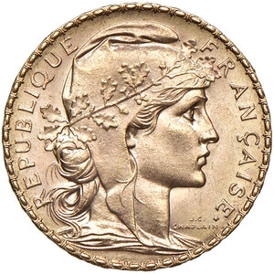 obverse: FRANCIA, Terza Repubblica - 20 Franchi, 1910