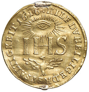 reverse: GERMANIA, Hans Georg I - 1 Ducato, 1616