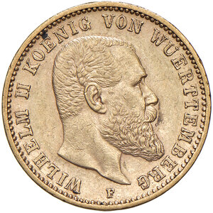 obverse: GERMANIA, Württemberg - 20 Marchi, 1897