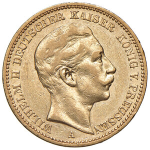 obverse: GERMANIA, Prussia - 20 Marchi, 1889