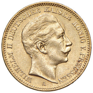 obverse: GERMANIA, Prussia - 20 Marchi, 1897