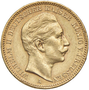 obverse: GERMANIA, Prussia - 20 Marchi, 1903