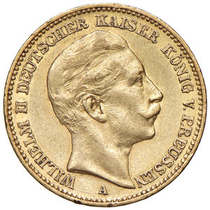 obverse: GERMANIA, Prussia - 20 Marchi, 1905