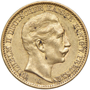 obverse: GERMANIA, Prussia - 20 Marchi, 1910