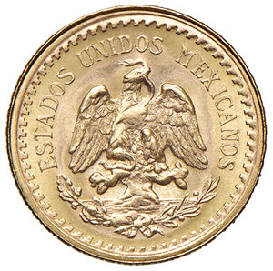 reverse: MESSICO, 2,5 Pesos, 1945