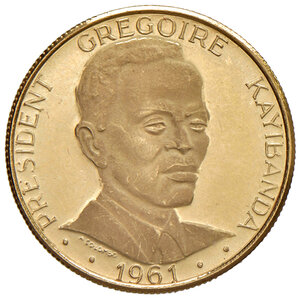 obverse: RWANDA, 10 Franchi, 1965