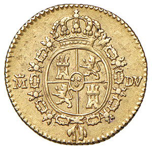 reverse: SPAGNA, Carlo III (1759-1788). ½ Scudo 1786. Madrid, 1786