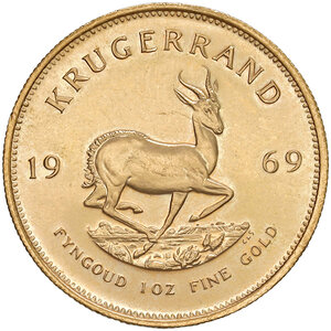 reverse: SUD AFRICA, 1 Krugerrand, 1969