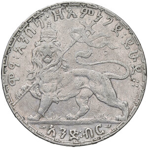 reverse: ETIOPIA, 1 Birr, 1902 (EE1895)