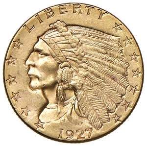 obverse: USA, USA - 2,5 Dollari, 1927