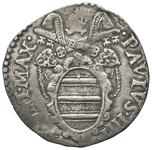 obverse: ANCONA, Paolo IV - Giulio, (1555-1559)