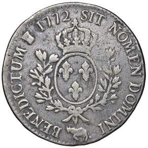 reverse: FRANCIA, Luigi XV - Ecu, 1772