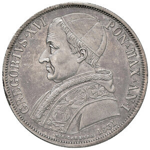 obverse: BOLOGNA, Gregorio XVI - Scudo, 1831