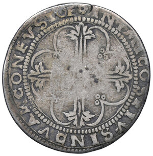 reverse: CAGLIARI, Carlo V - 3 Reali, (1517-1556)