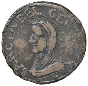 obverse: CIVITAVECCHIA, Repubblica Romana a nome di Pio VI - Madonnina, 1797