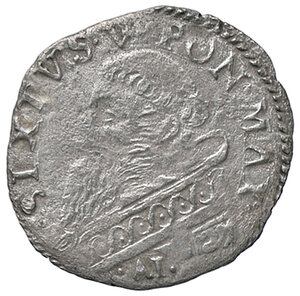 obverse: FANO, Sisto V - Baiocco, (1585-1590)