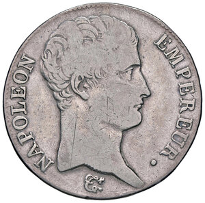 obverse: FRANCIA, Napoleone I - 5 Franchi, 1806 L