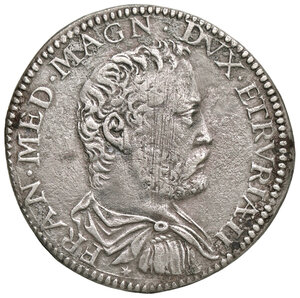 obverse: FIRENZE, Francesco I De Medici - Testone, 1583