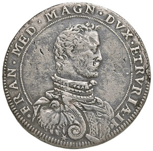 obverse: FIRENZE, Francesco I - Piastra, 1585