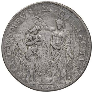 reverse: FIRENZE, Ferdinando I de Medici - Piastra, 1594