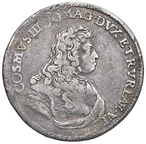 obverse: FIRENZE, Cosimo III De Medici - Testone, 1676