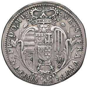 reverse: FIRENZE, Francesco II di Lorena - Mezzo Francescone, 1741