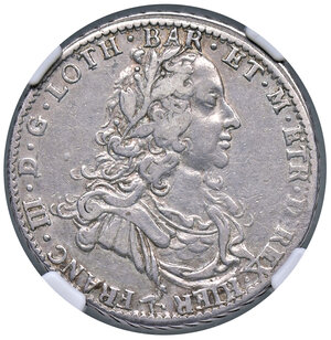 obverse: FIRENZE, Francesco II di Lorena - Mezzo Francescone, 1745