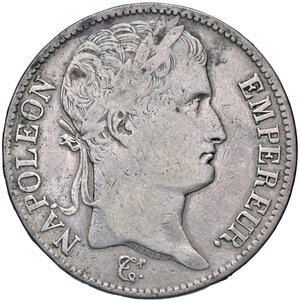 obverse: FRANCIA, Napoleone I - 5 Franchi, 1808 A