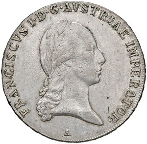 obverse: AUSTRIA, Tallero di Convenzione, 1817-A