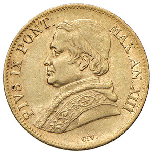 obverse: Pio IX (1846-1878). Roma. Scudo 1858 anno XIII AV. Pagani 377. MIR 3136/1. Buon BB 