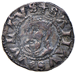 reverse: Lucca. Repubblica (sec. XIII-1799). Emissioni dei secc. XIV-XV. Grosso da 3 soldi (1387) AG gr. 1,10. Bellesia 6/A (questo esemplare illustrato). MIR 142/2. Ex asta Varesi 74/2019, 457. Molto raro. Buon BB 