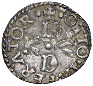 obverse: Lucca. Repubblica (sec. XIII-1799). Emissioni dei secc. XIV-XV. Bolognino sigla E (dopo il 1450) AG gr. 0,56. Bellesia 60/A (questo esemplare illustrato). MIR 166.  Ex asta Varesi 74/2019, 470. Estremamente raro. Sfogliatura di metallo al dr., altrimenti buon BB 