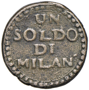 reverse: Mantova. Assedio Austro-Russo 1799. Soldo anno VII (1799) AE gr. 12,38. Pagani 259. BB 