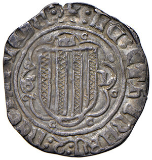 obverse: Messina. Federico IV il semplice (1355-1377). Pierreale (sigla G-L) AG gr. 3,06. Spahr 41/50. MEC 14, 789. MIR 194/9. Buon BB 