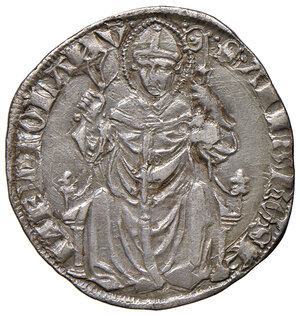 reverse: Milano. Barnabò e Galeazzo II Visconti (1355-1378). Grosso da 2 soldi AG gr. 2,50. Crippa 2/A. MIR 102/1. Ex asta Varesi 80/2022, 238. Migliore di BB 