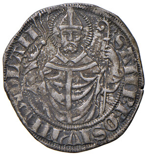 reverse: Milano. Gian Galeazzo Visconti (1385-1402). Signore di Milano (1385-1395). Soldo MI gr. 1,76. Crippa 9. MIR 124. Migliore di BB 