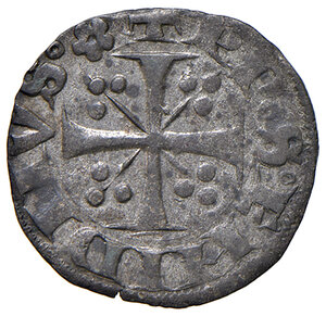 reverse: Ascoli. Comune (sec. XIV). Quattrino MI gr. 1,13. CNI –. Mazza – (cfr. 32). q.SPL 