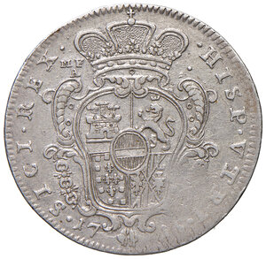 reverse: Napoli. Carlo VI d’Asburgo (già III come re di Spagna e Napoli, 1707-1711) imperatore del S.R.I. (1711-1734). Mezzo ducato 1715 AG gr. 10,81. P.R. 9. MIR 322. Magliocca 86. Raro. Buon BB/BB 