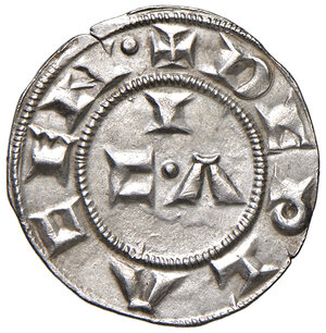 obverse: Piacenza. Comune. Emissioni a nome di Corrado II (1140-1313). Grosso AG gr. 1,81. MIR 1106. SPL