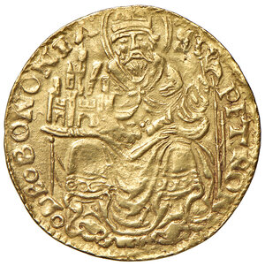 reverse: Bologna. Giovanni II Bentivoglio (1463-1506). Doppio bolognino 1464? – 1494 o 1506 AV gr. 6,92. Chimienti 191 var. I. Raro. Migliore di BB 