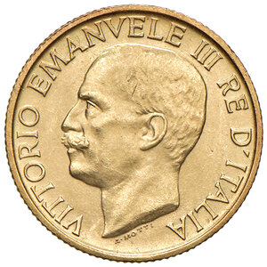 obverse: Savoia. Vittorio Emanuele III re d’Italia (1900-1946). Da 20 lire 1923 AV. Fascio. Pagani 670. MIR 1127a. Migliore di SPL 