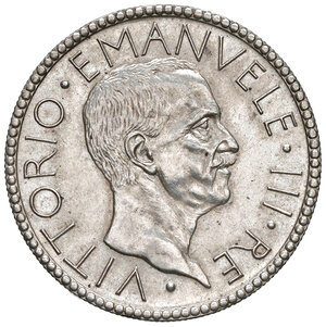 obverse: Savoia. Vittorio Emanuele III re d’Italia (1900-1946). Da 20 lire 1927/VI AG. Littore. Pagani 672. MIR 1128b. SPL 