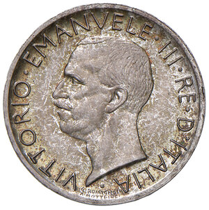 obverse: Savoia. Vittorio Emanuele III re d’Italia (1900-1946). Da 5 lire 1933 AG. Per numismatici. Pagani 716. MIR 1137k. Tiratura di 50 esemplari. Rarissima. FDC 