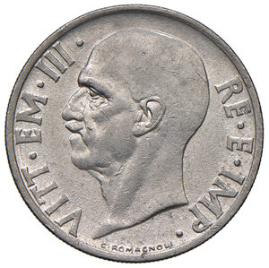 obverse: Savoia. Vittorio Emanuele III re d’Italia (1900-1946). Da 20 centesimi 1936/XIV AC. Impero. Pagani 853. MIR 1155a. Rara. Segnetti, SPL 