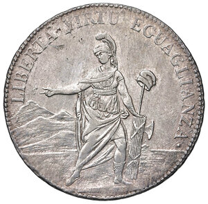 reverse: Torino. Repubblica Piemontese (1798-1799). Mezzo scudo anno VII AG gr. 17,58. Pagani 1. MIR 1006. Raro. SPL