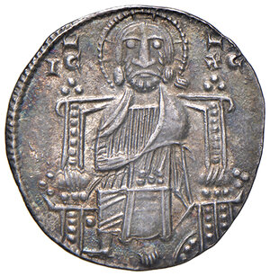 reverse: Venezia. Marino Morosini (1249-1253). Grosso AG gr. 2,16. Paolucci 1. Raro. Bella patina di medagliere iridescente, q.SPL 